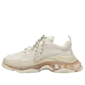 Triple S Sneaker “Clear Sole – Nude” 544351W2GA19710
