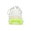 Triple S Sneaker “Clear Sole – White Fluo Yellow” 544351W2FR19073