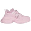Triple S Sneaker Fake Fur “Pink” 668562W3CQ55000