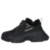 Triple S Sneaker “Faux Fur Black” 668563W3CQ51000