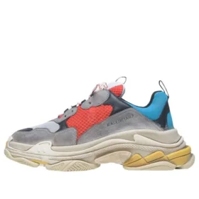 Triple S Sneaker “Grey Blue Red” 512175W09O24365