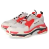 Triple S Sneaker “Grey Red” 536737W09OH6495