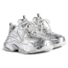 Triple S Sneaker “Silver” 536737W2FMA8100