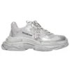 Triple S Sneaker “Silver Metallic” 536737W2FS28100