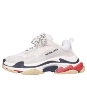 Triple S Sneaker “White Black Red” 533882W09E19000 Triple S Sneaker “White Black Red” 533882W09E19000