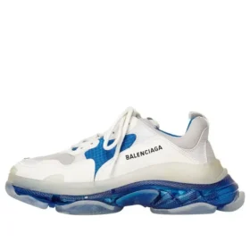 Triple S Sneaker “White Blue” 541624W09ON9169