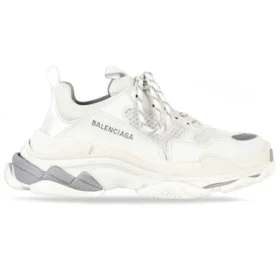 Triple S Sneaker “White Metal Grey” 536737W2FS41200