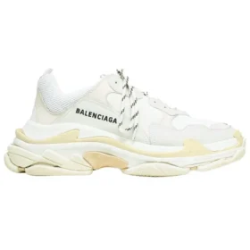 Triple S Sneaker “White Tan” 2018 534217W09E19000