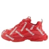 Triple S Sneakers “Allover Logo Red” 536737W2FAB6090