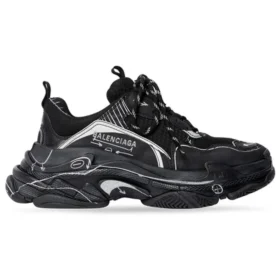 Triple S “Black White” 536737W3SRB1090