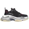 Triple S Sneakers “Black Purple” 536737W09OH1091