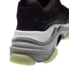 Triple S Sneakers “Black Purple” 536737W09OH1091