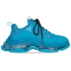 Triple S Sneakers “Clear Sole Blue” 541624W2GA14810