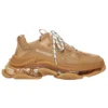 Triple S Sneakers “Clear Sole Brown” 541624W2GA12706