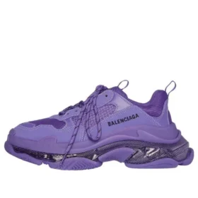 Triple S Sneakers “Clear Sole Purple” 544351W2GA16910