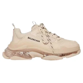 Triple S Sneakers “Clear Sole Sand” 541624W2GA19610