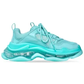 Triple S Sneakers “Clear Sole Turquoise” 541624W2GA14590
