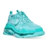 Triple S Sneakers “Clear Sole Turquoise” 541624W2GA14590