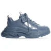 Triple S Sneakers “Glossy Blue” 734954W2PAA4000