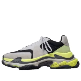 Triple S Sneakers “Light Grey Neon Yellow” 533888W09T21293