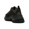 Triple S Sneakers “Olive Green Black” 536737W2FW24010