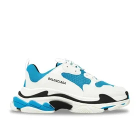 Triple S Sneakers “White Carib Blue” 536737W2FW59941