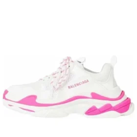 Triple S Sneakers “White Fluo Pink” 536737W2CA35390