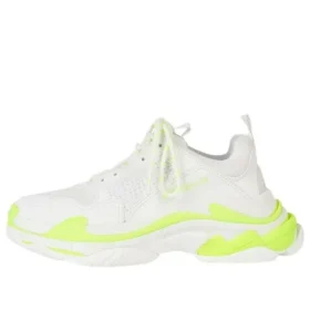 Triple S Sneakers “White Fluorescent Yellow” 524039W2CA37390