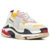 Triple S Sneakers “White Yellow” 517335W09O59035