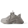 Triple S With Rhinestones “Dark Grey” 524039W2TST1249