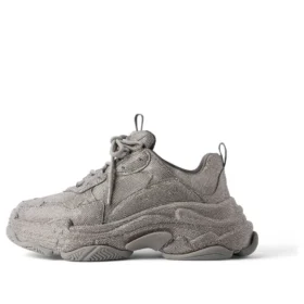 Triple S With Rhinestones “Dark Grey” 524039W2TST1249