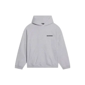 Turn Hoodie Wide Fit “Heather Grey Black” 674986TLVB41167