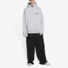 Turn Hoodie Wide Fit “Heather Grey Black” 674986TLVB41167