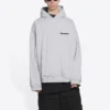 Turn Hoodie Wide Fit “Heather Grey Black” 674986TLVB41167