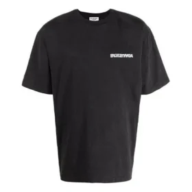 Turn Slit T-Shirt “Black” 641655TLVB39034