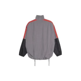 Two-Tone Logo-Print Shell Jacket “Grey” 534317TDO051408