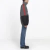 Two-Tone Logo-Print Shell Jacket “Grey” 534317TDO051408