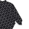 Typo Logo-Print Long Sleeve Shirt “Black” 671663TLLJ11070