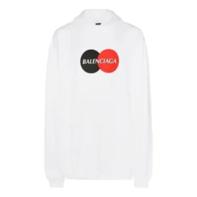 Uniform Logo Print Hoodie “White” 620973TIV809000