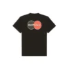 Uniform Logo Printing Retro Small Slim Fit Short Sleeve Black 612964TIV791000