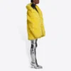 Unisex FW21 Faux Fur Jacket Yellow 663000TKQ077200