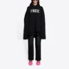 Unisex FW21 Free Letter Printing Sweatshirt Black 661711TKVD41070