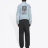 Unisex FW21 Logo Denim Jacket Blue 664329TBP488961