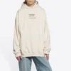 Unisex FW21 Logo Printing Beige 651799TJV910905