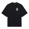 Unisex FW21 Printing Round-neck Tee Black 661715TKVE51070
