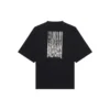 Unisex FW21 Printing Round-neck Tee Black 661715TKVE51070