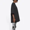 Unisex FW21 Printing Round-neck Tee Black 661715TKVE51070