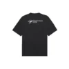 Unisex SS21 Corporate Printing Round-neck Short Sleeve Black 612966TKV861070