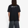 Unisex SS21 Corporate Printing Round-neck Short Sleeve Black 612966TKV861070