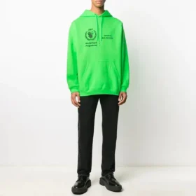 Unisex SS21 World Food Programme Logo Printing Green 600583TJVK44162